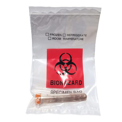 Túi đựng mẫu vật Polypropylene k Biohazard có túi đựng tài liệu