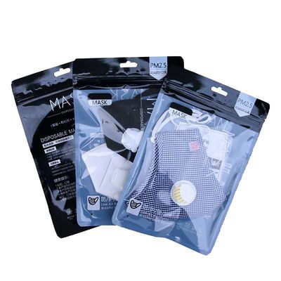 Miệng nhựa Muffle 120 Microns Túi k tái sử dụng cho mặt nạ N95