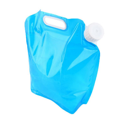 Túi đựng chất lỏng màu xanh lam 2,8oz 5L có thể tháo rời với vòi sử dụng nước uống
