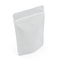 Matte Green / Blue / Gold/ White/ Black Aluminum Foil Plastic Ziplock Packaging Bags Stand Up Zip Lock Pouches