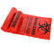 Túi đựng chất thải y tế màu đỏ LLDPE, Túi đựng chất thải y tế 30 * 36 &quot;