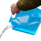 Túi đựng chất lỏng màu xanh lam 2,8oz 5L có thể tháo rời với vòi sử dụng nước uống