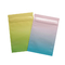 Glossy Rainbow Marbling Pattern Mylar Zip Bag Reclose Flat for Jewelry Mỹ phẩm
