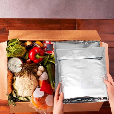 Vàng cách điện bao bì vận chuyển kim loại cách điện túi nhựa tự niêm phong khóa cách điện túi nhiệt