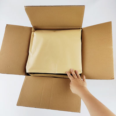 Tương thích với môi trường bên đường giấy kraft tái chế lớp lót nhiệt Vải vật liệu Box Cooler Liner